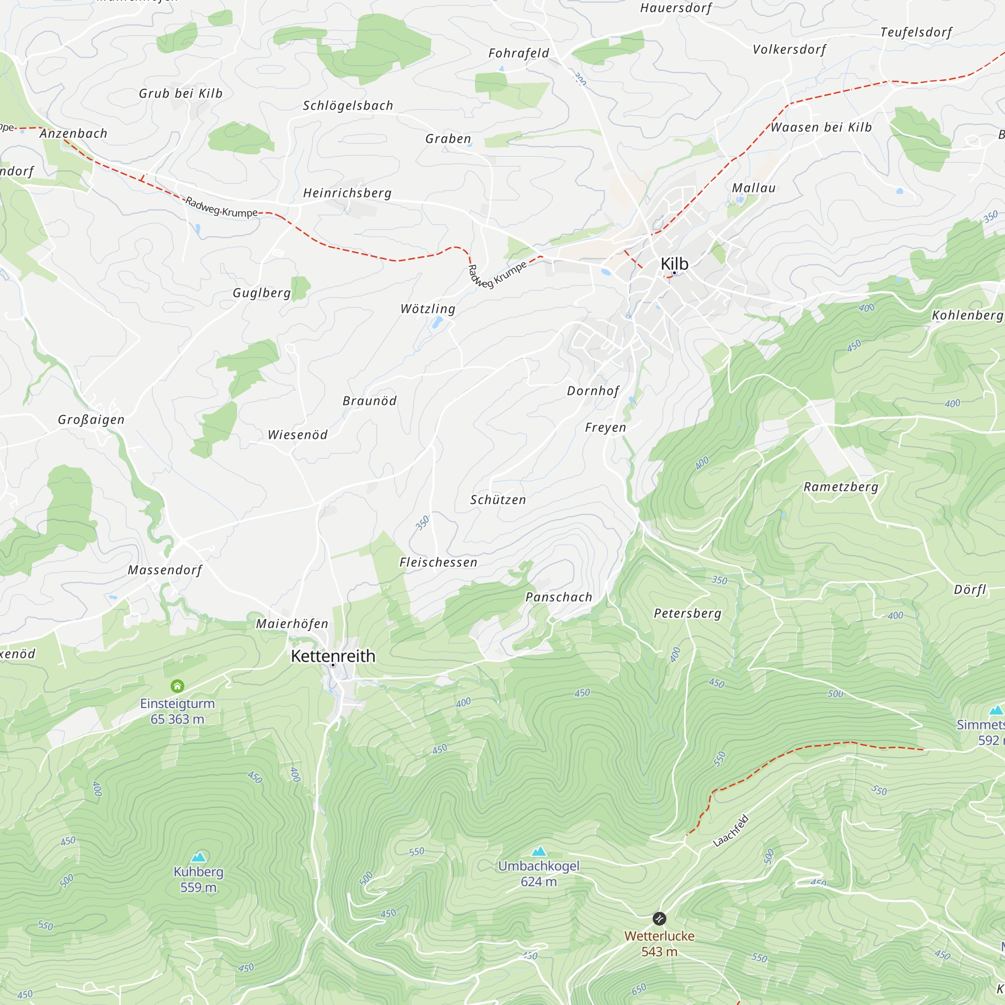 Hendlhaus map