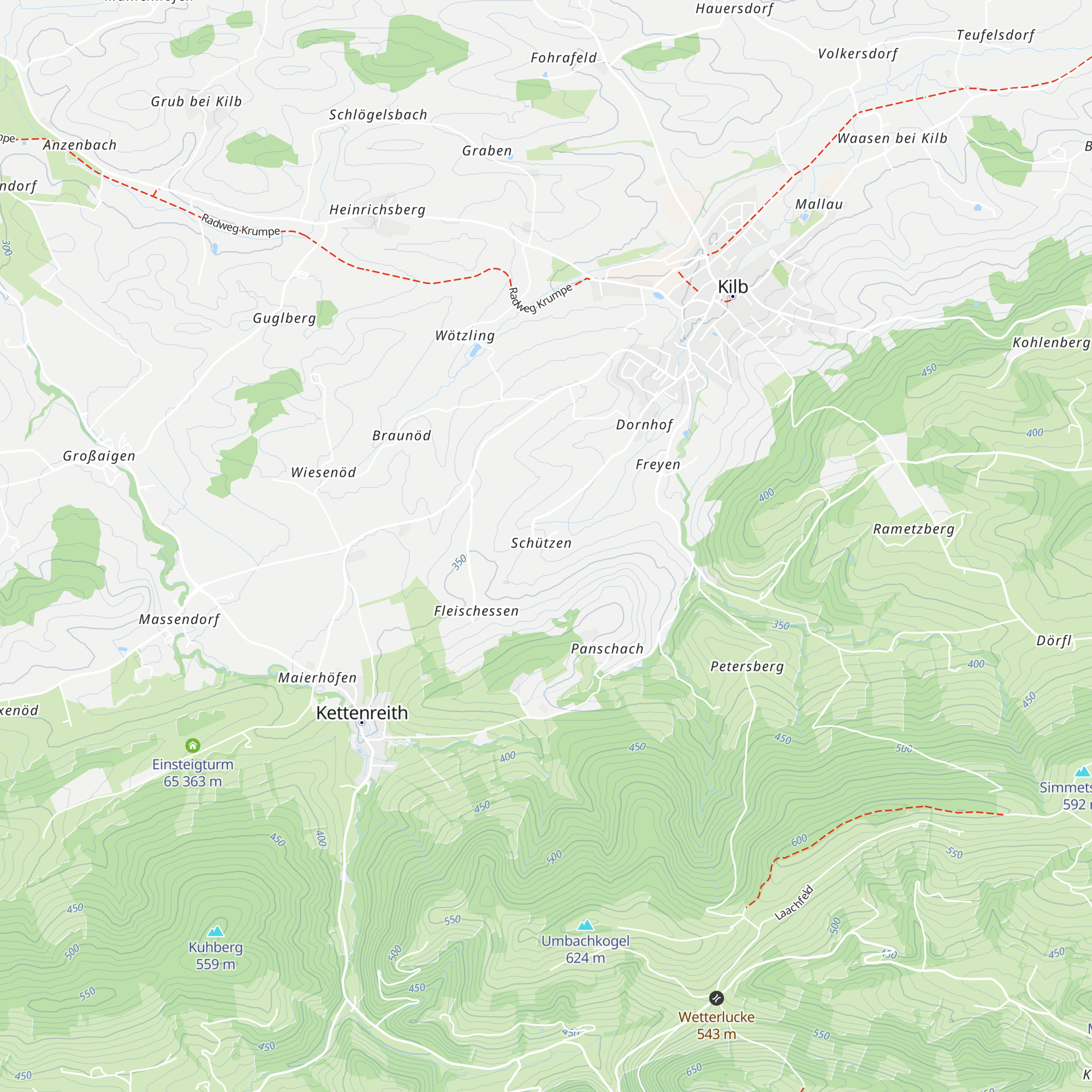 Hendlhaus map