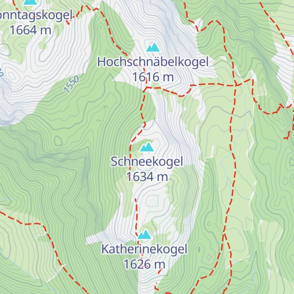 Map of Schneekogel