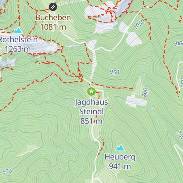 Map of Jagdhaus Steindl