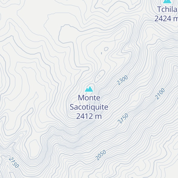 Map of Monte Sacotiquite