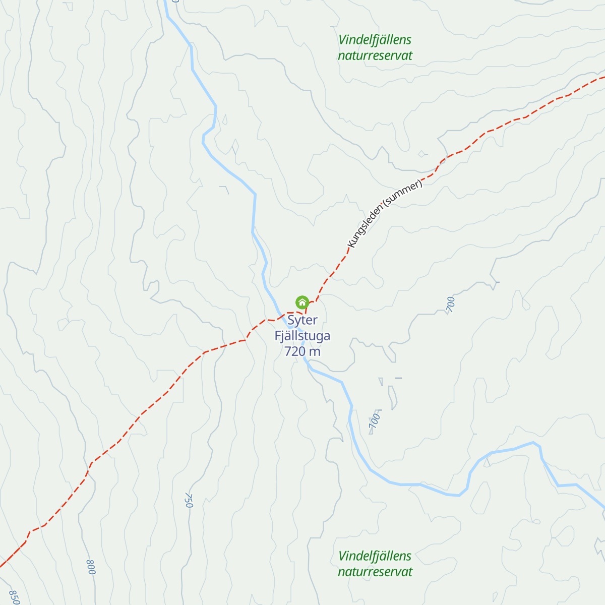 Syter Fjällstuga map