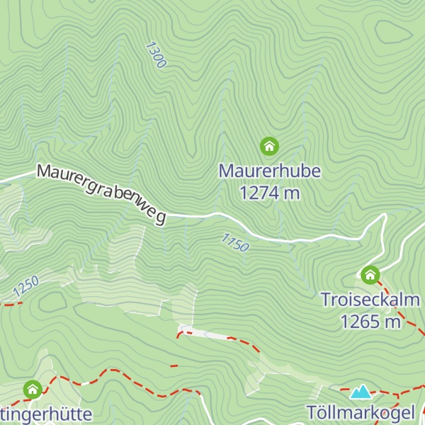Map of Jagdhütte