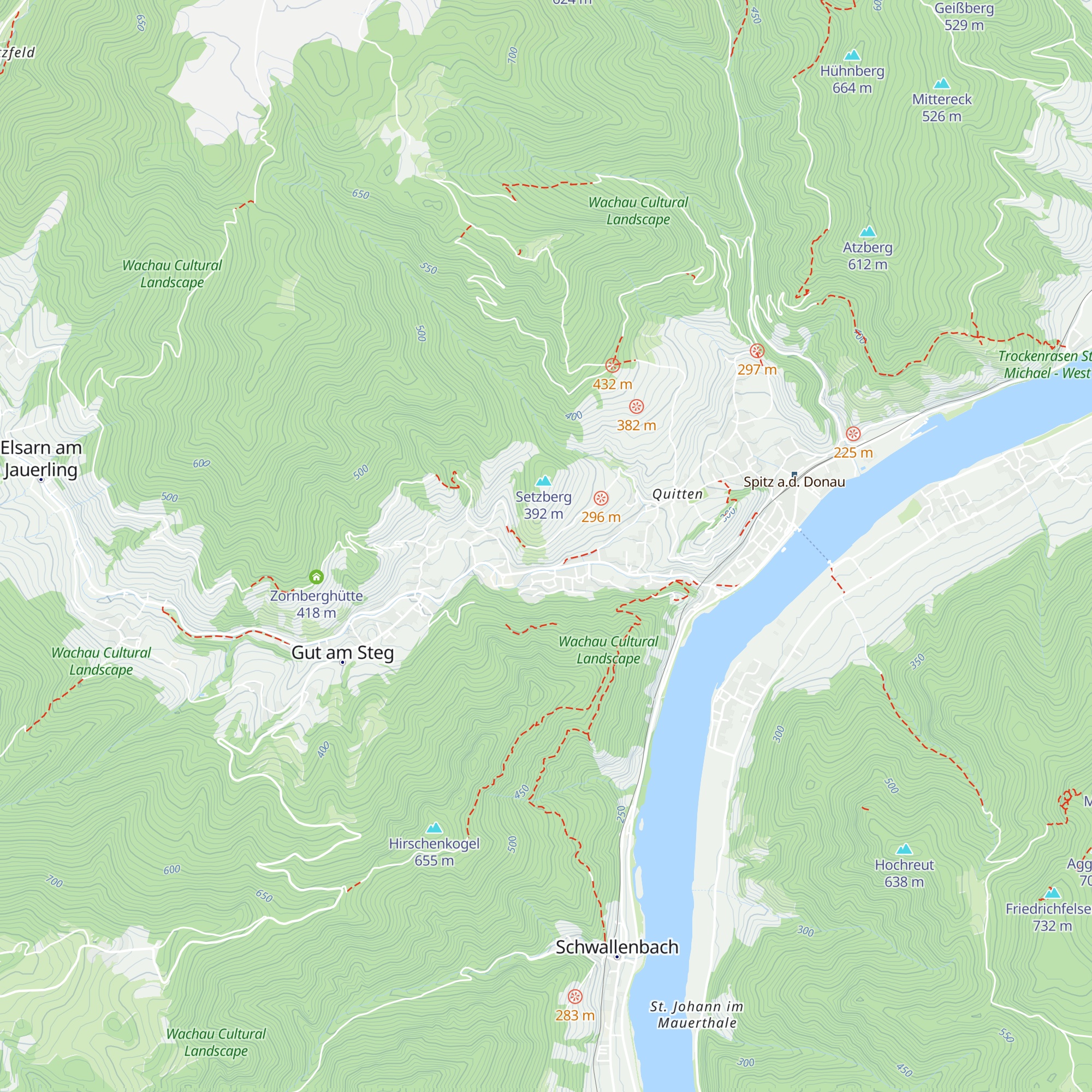 Setzberghütte map