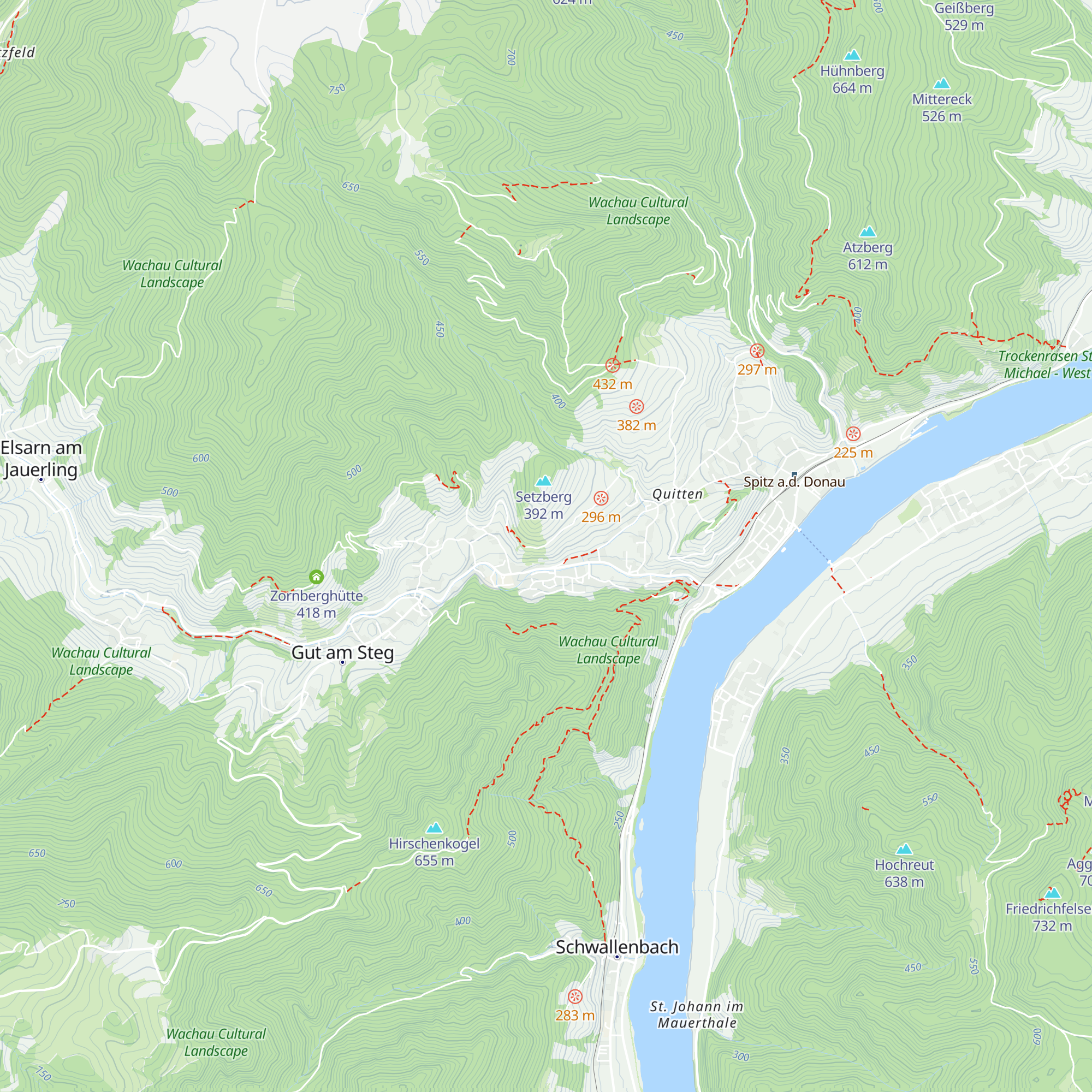 Setzberghütte map