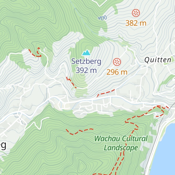 Map of Setzberghütte