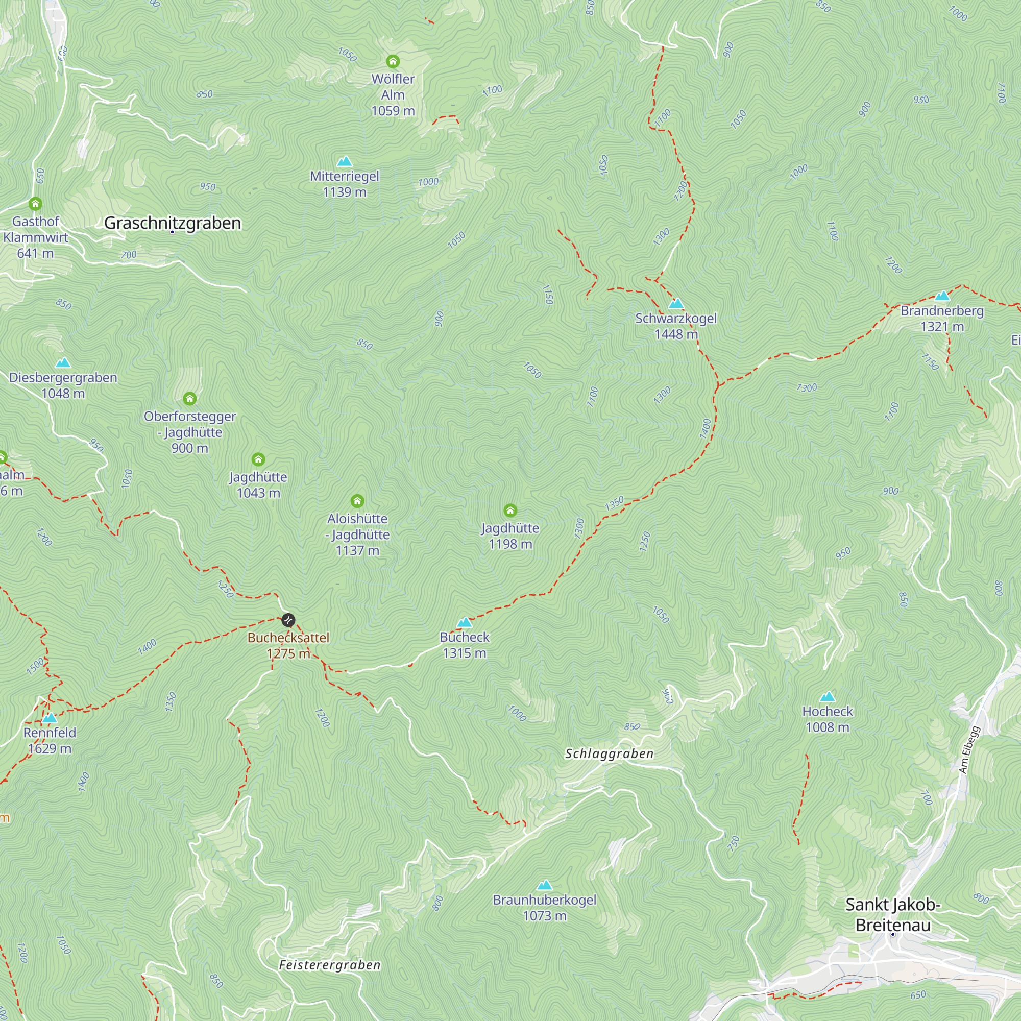 Jagdhütte map