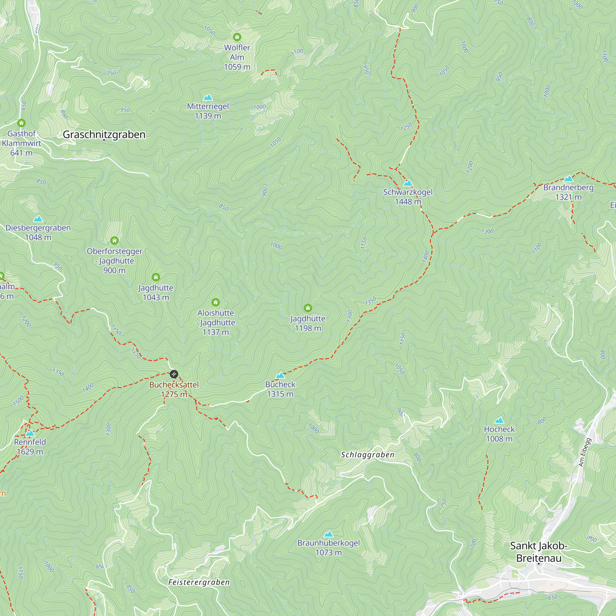 Jagdhütte map
