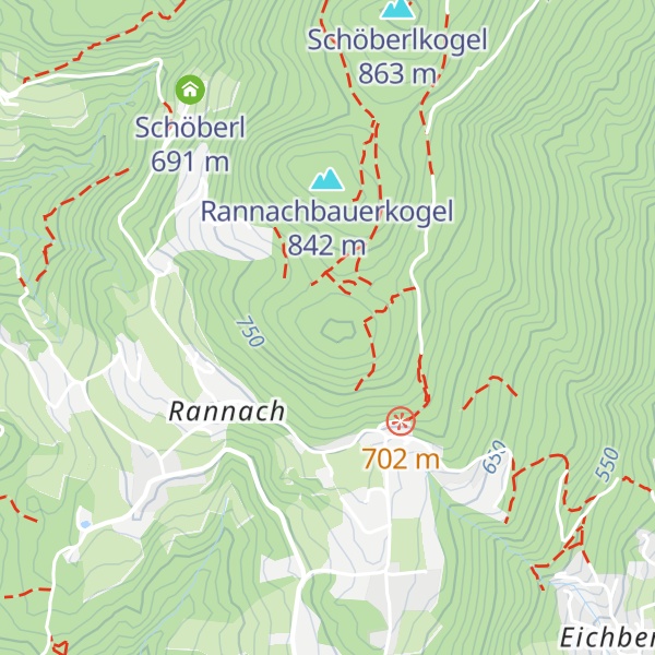 Map of Marxenkogel