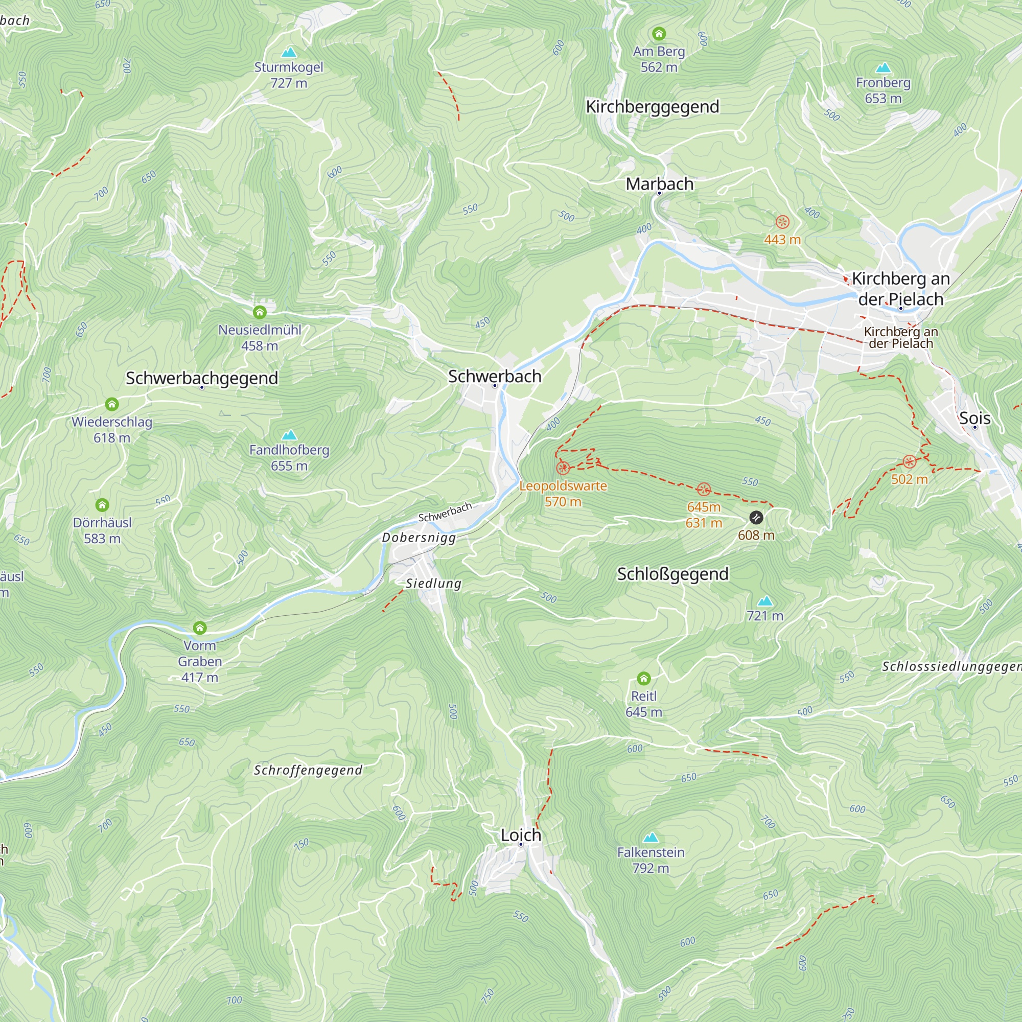 Winklhäusl map