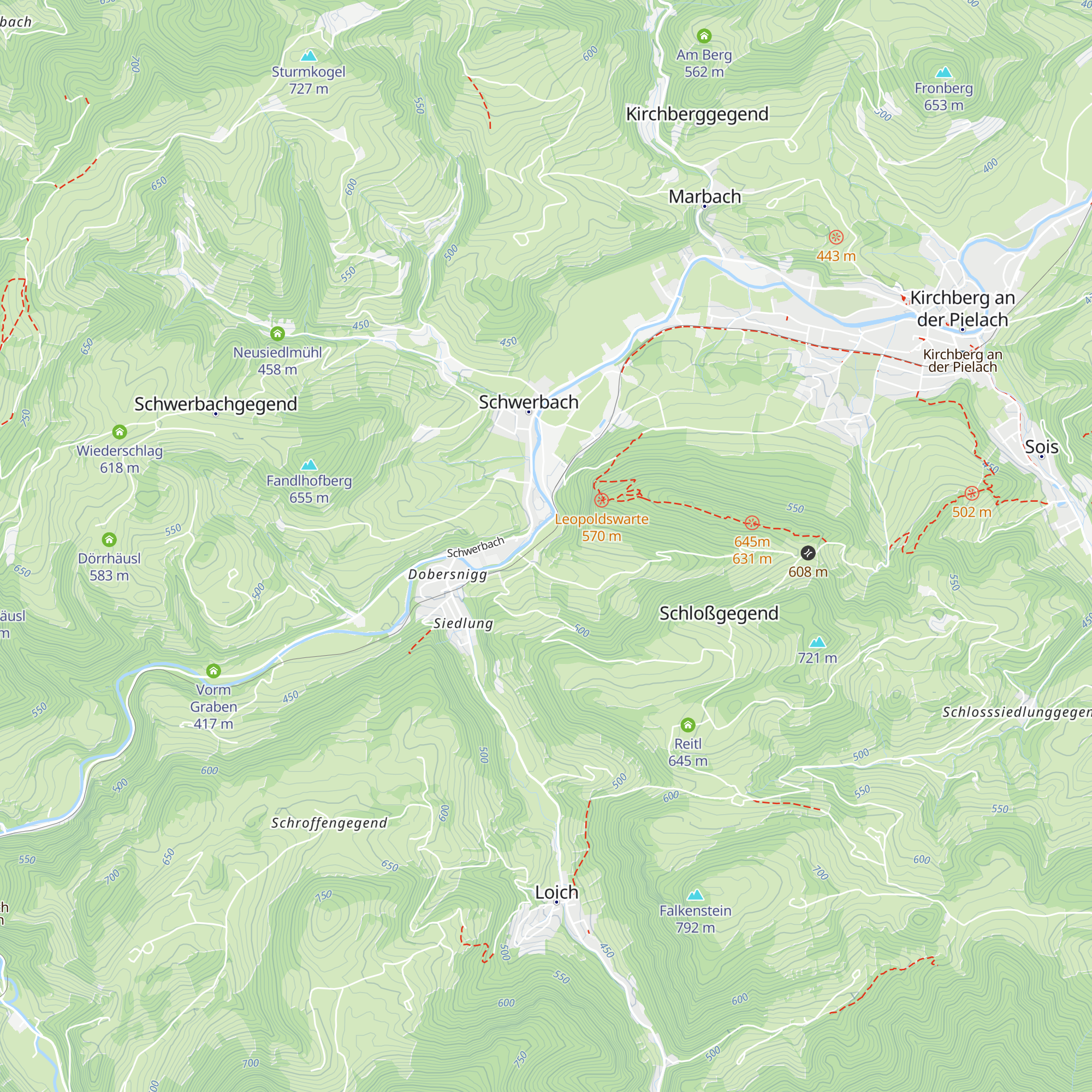 Winklhäusl map