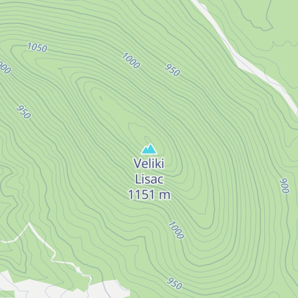 Map of Veliki Lisac