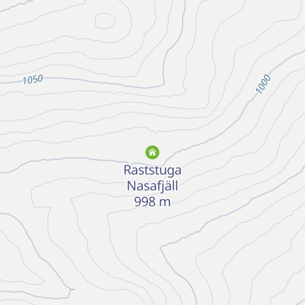 Map of Raststuga Nasafjäll