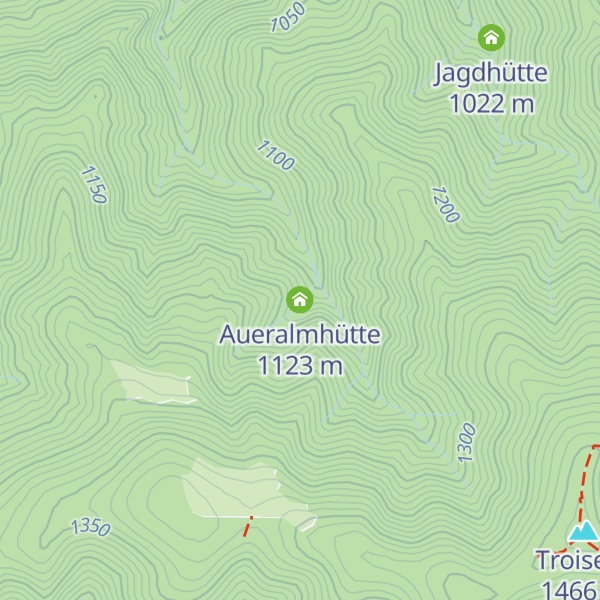 Map of Aueralmhütte