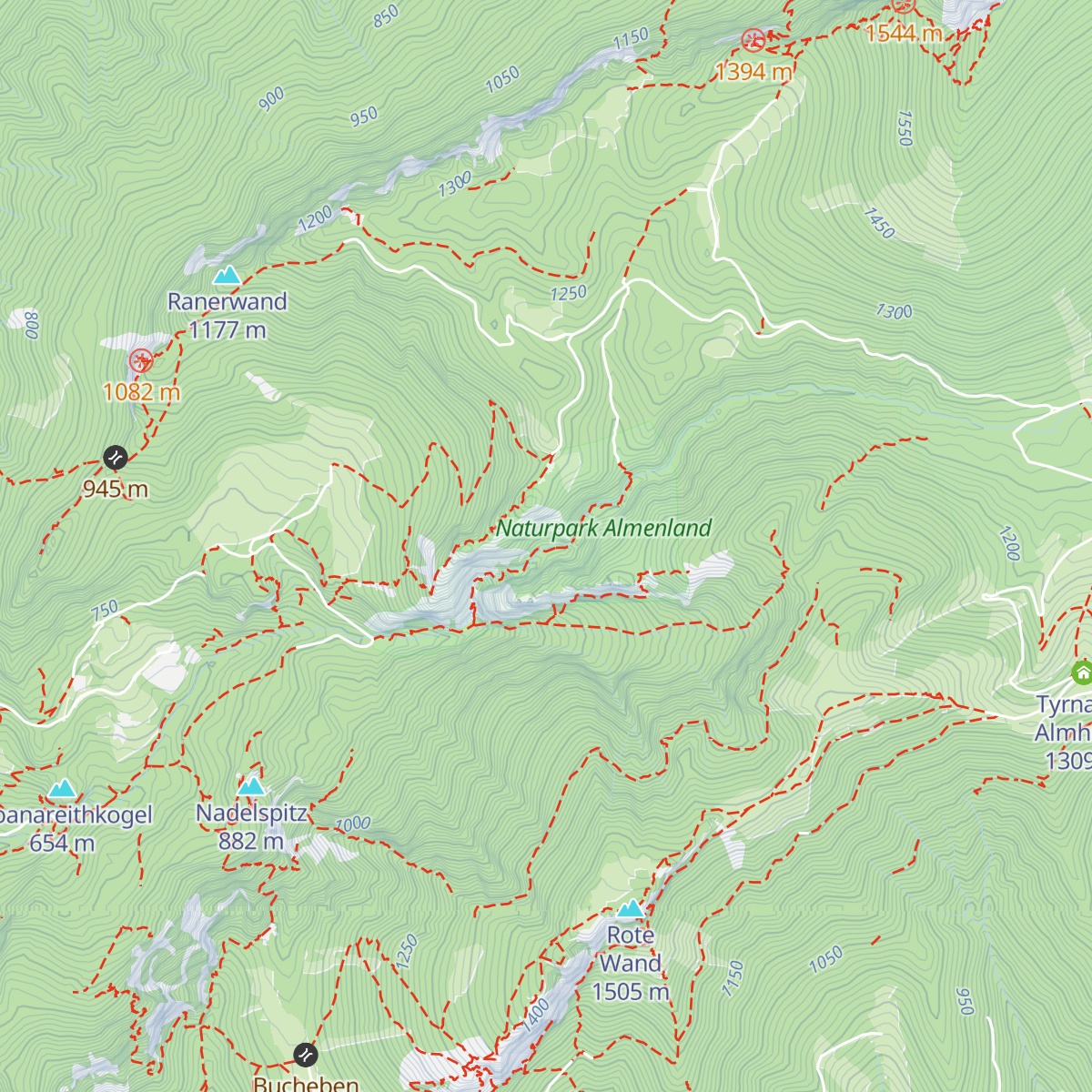 Bergwachthütte map