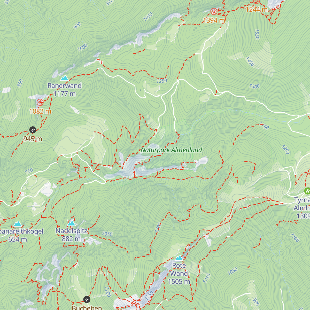 Bergwachthütte map