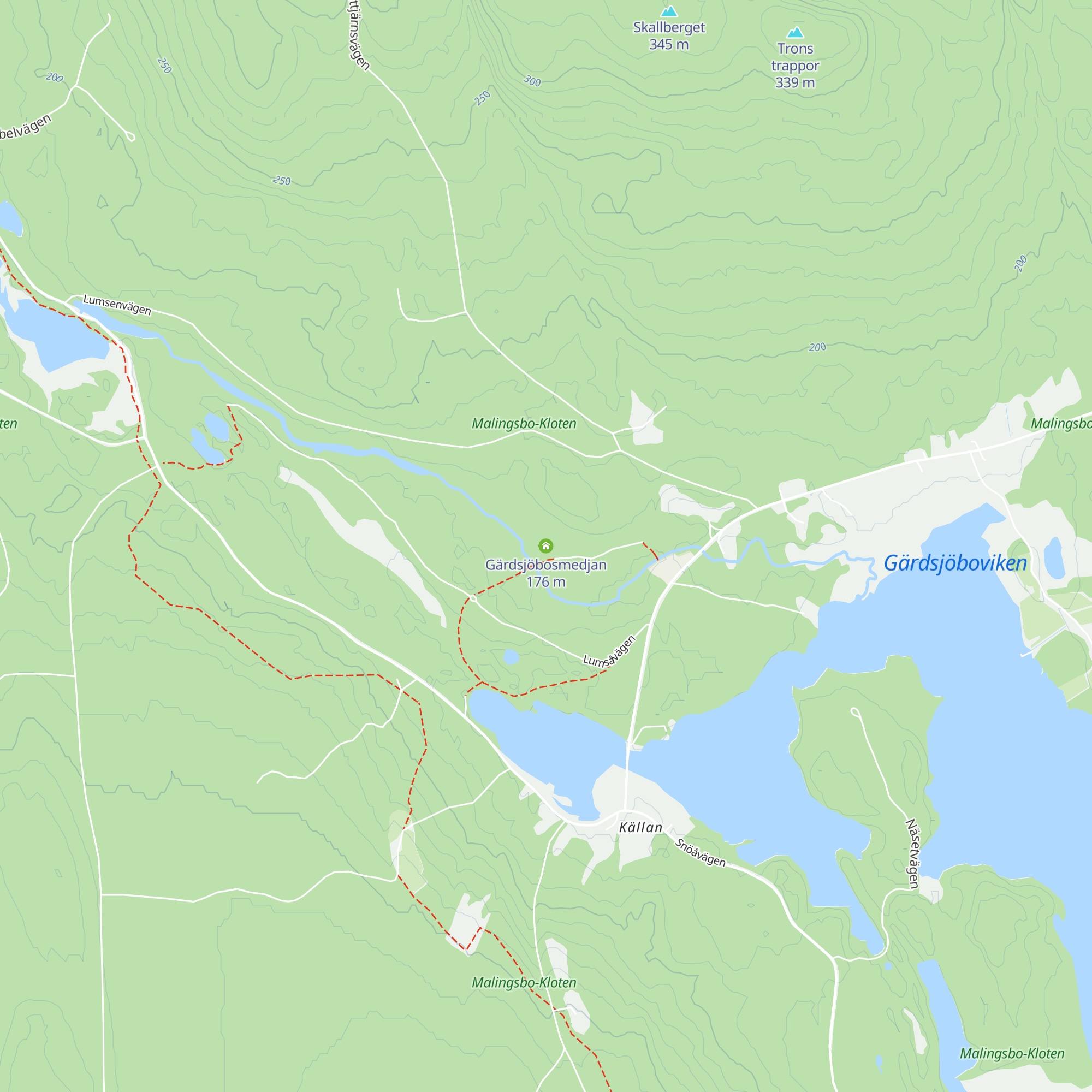 Gärdsjöbosmedjan map