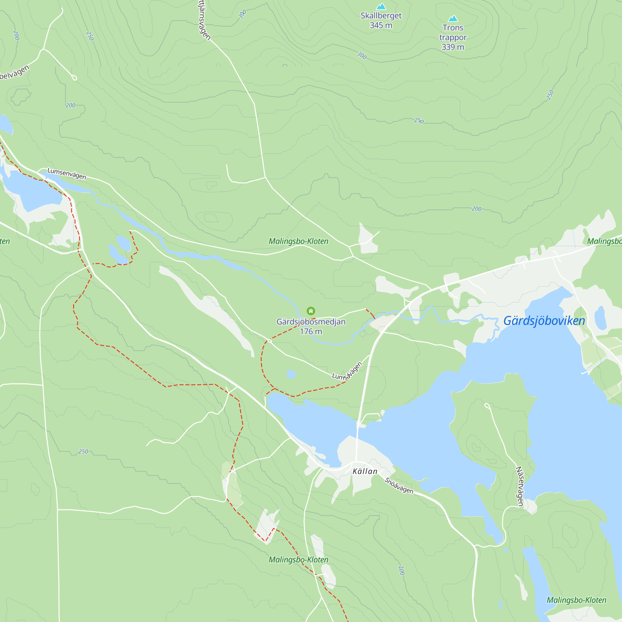 Gärdsjöbosmedjan map