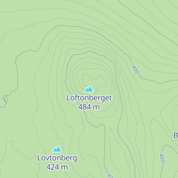 Map of Loftonberget