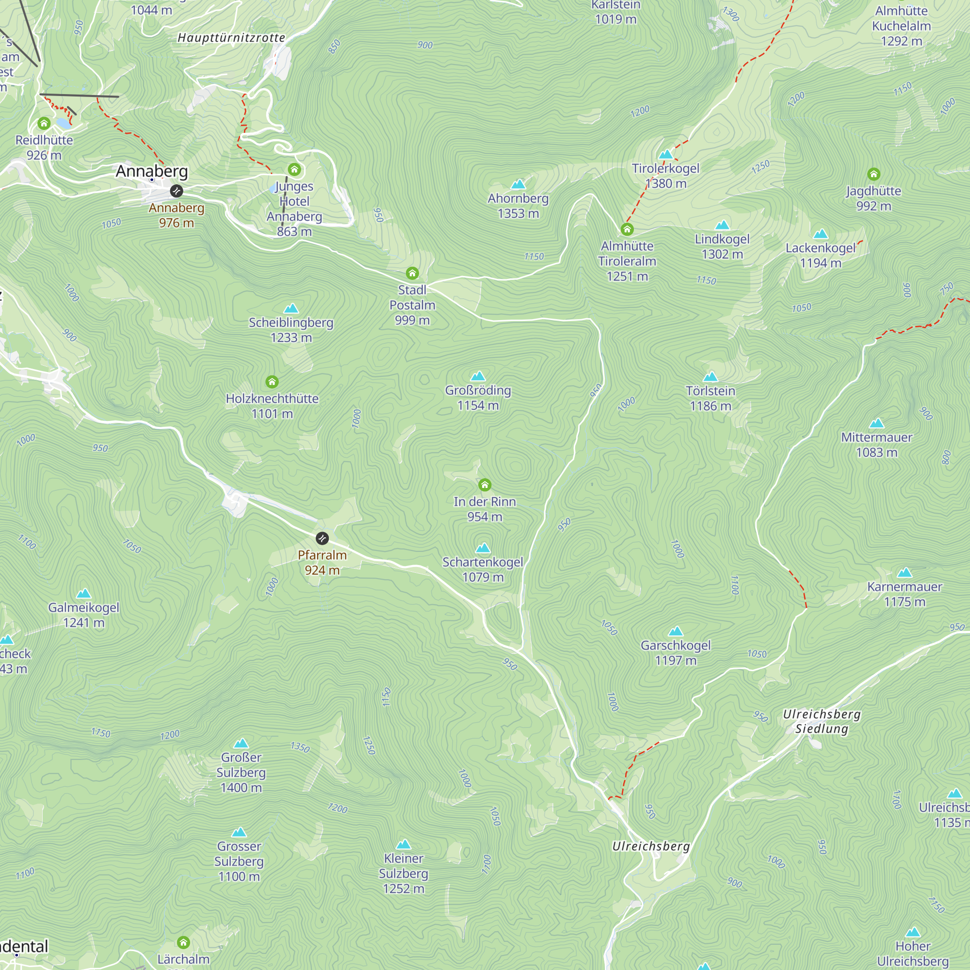 In der Rinn map