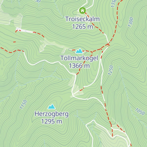 Map of Töllermoaralm