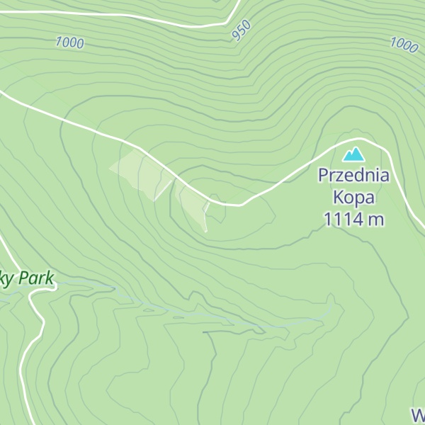 Map of Sine Skałki