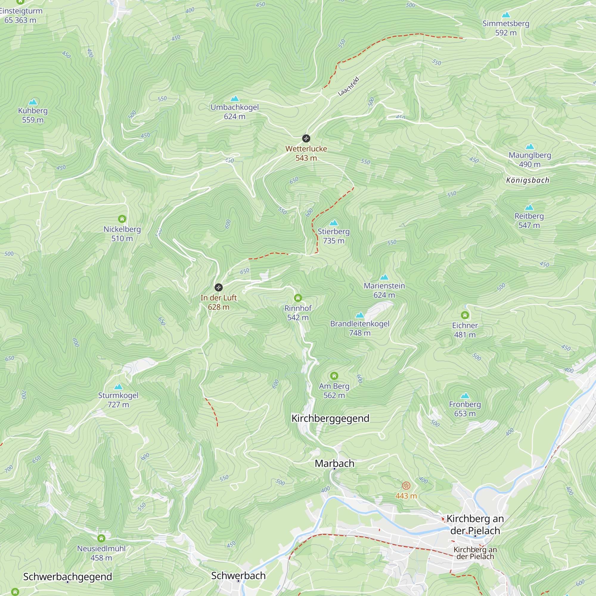 Rinnhof map