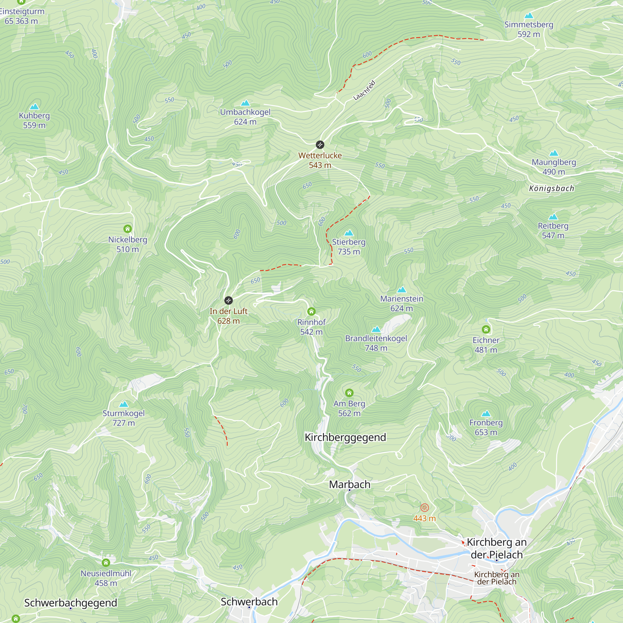 Rinnhof map