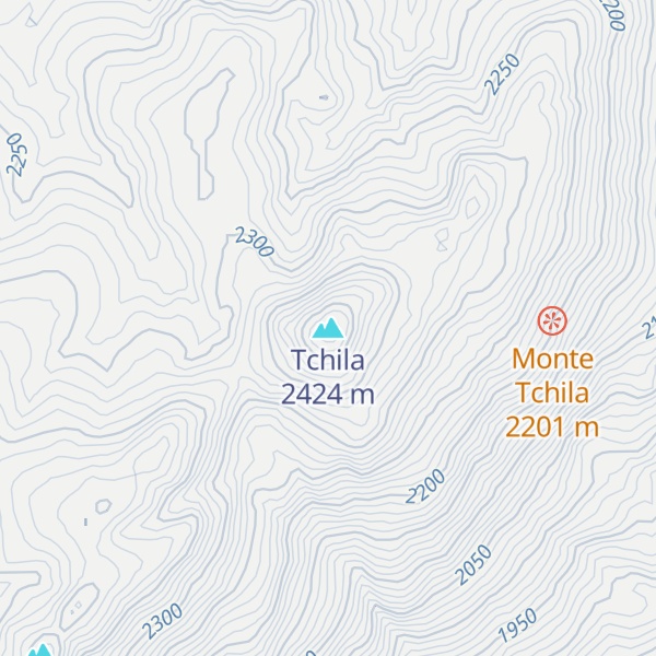 Map of Tchila