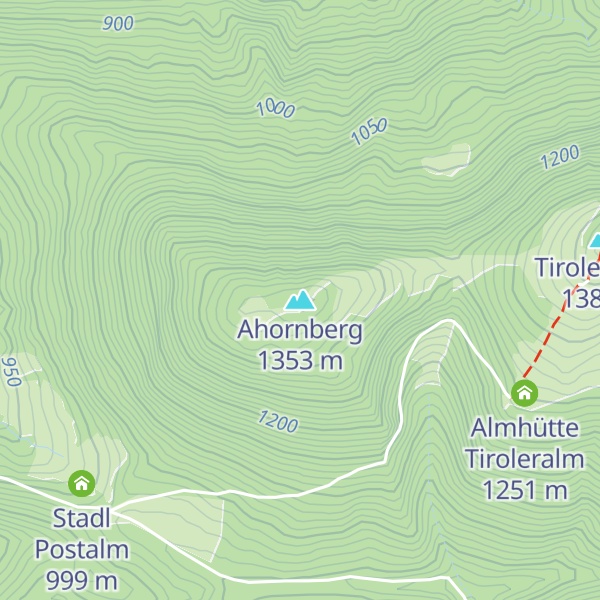 Map of Ahornberg