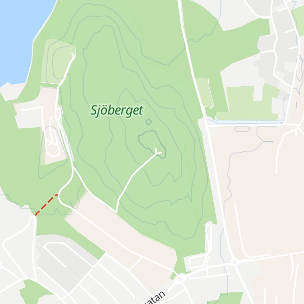 Map of Sjöberget