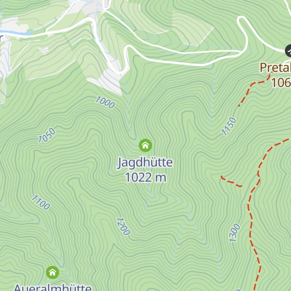 Map of Jagdhütte