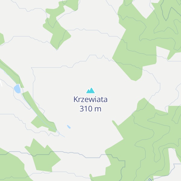 Map of Krzewiata