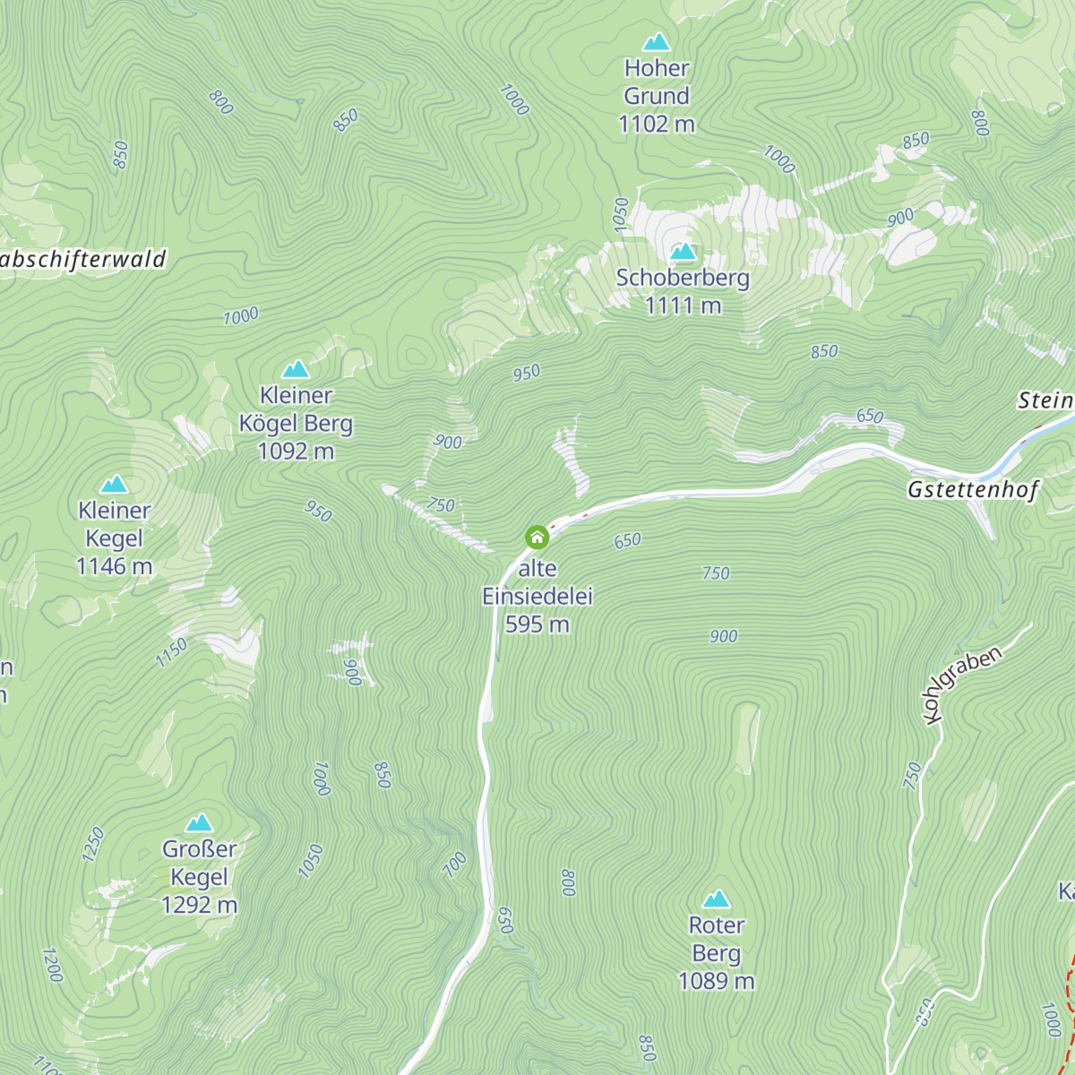 alte Einsiedelei map
