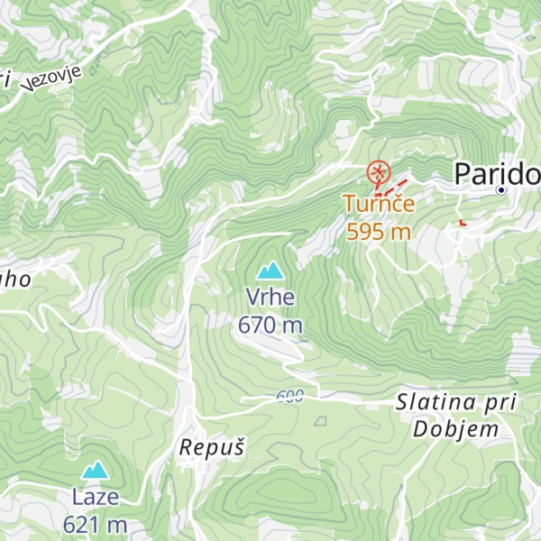 Map of Vrhe