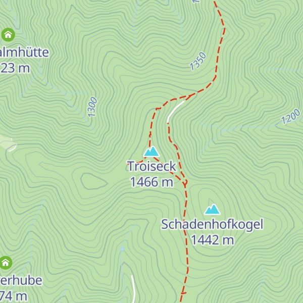 Map of Troiseck