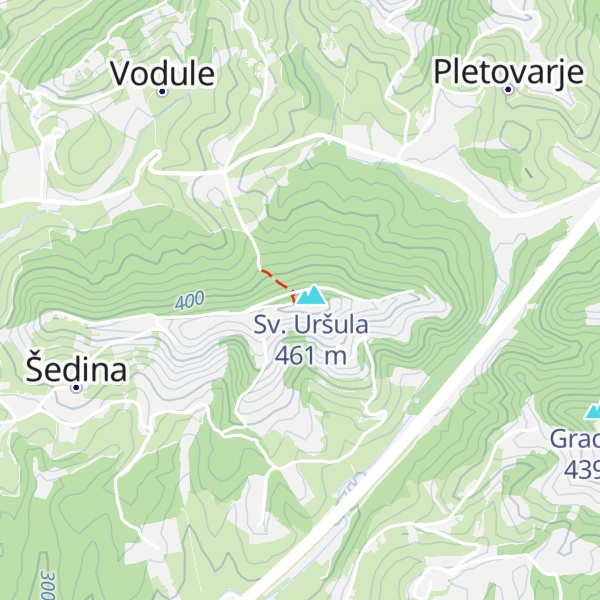Map of Planinska postojanka PD Dramlje