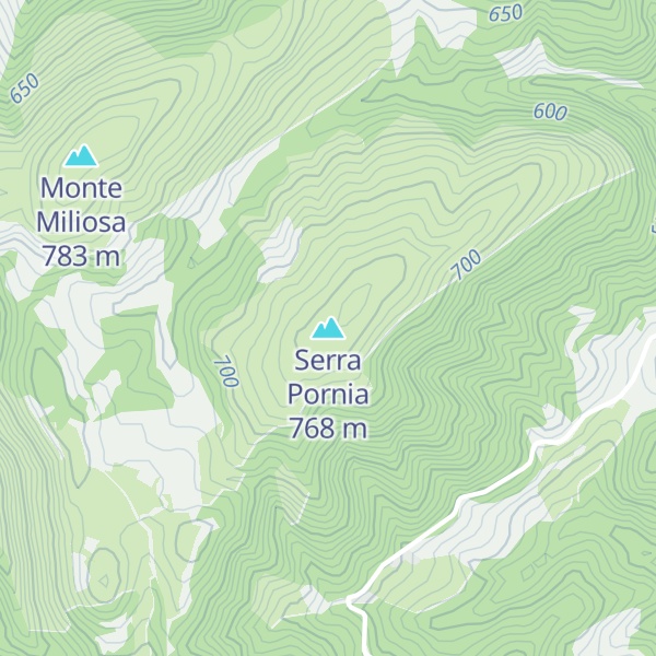Map of Serra Pornia