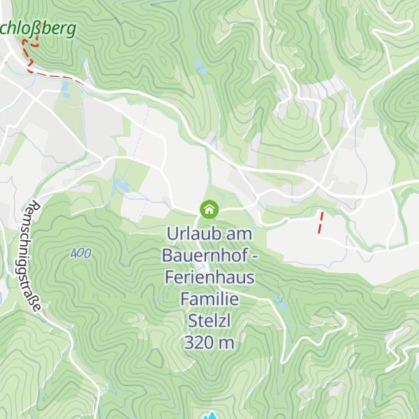 Map of Urlaub am Bauernhof - Ferienhaus Familie Stelzl