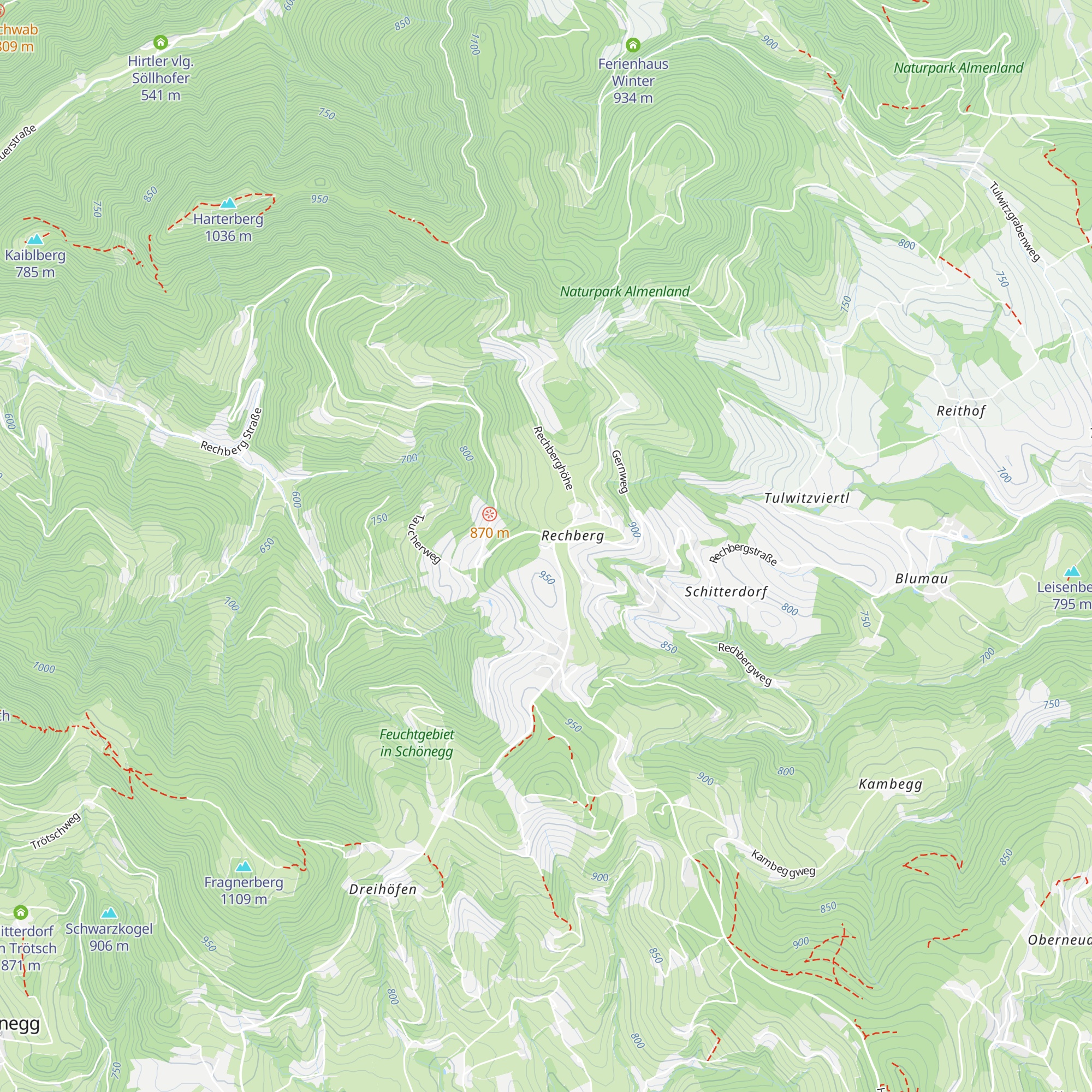 Brandlhof map