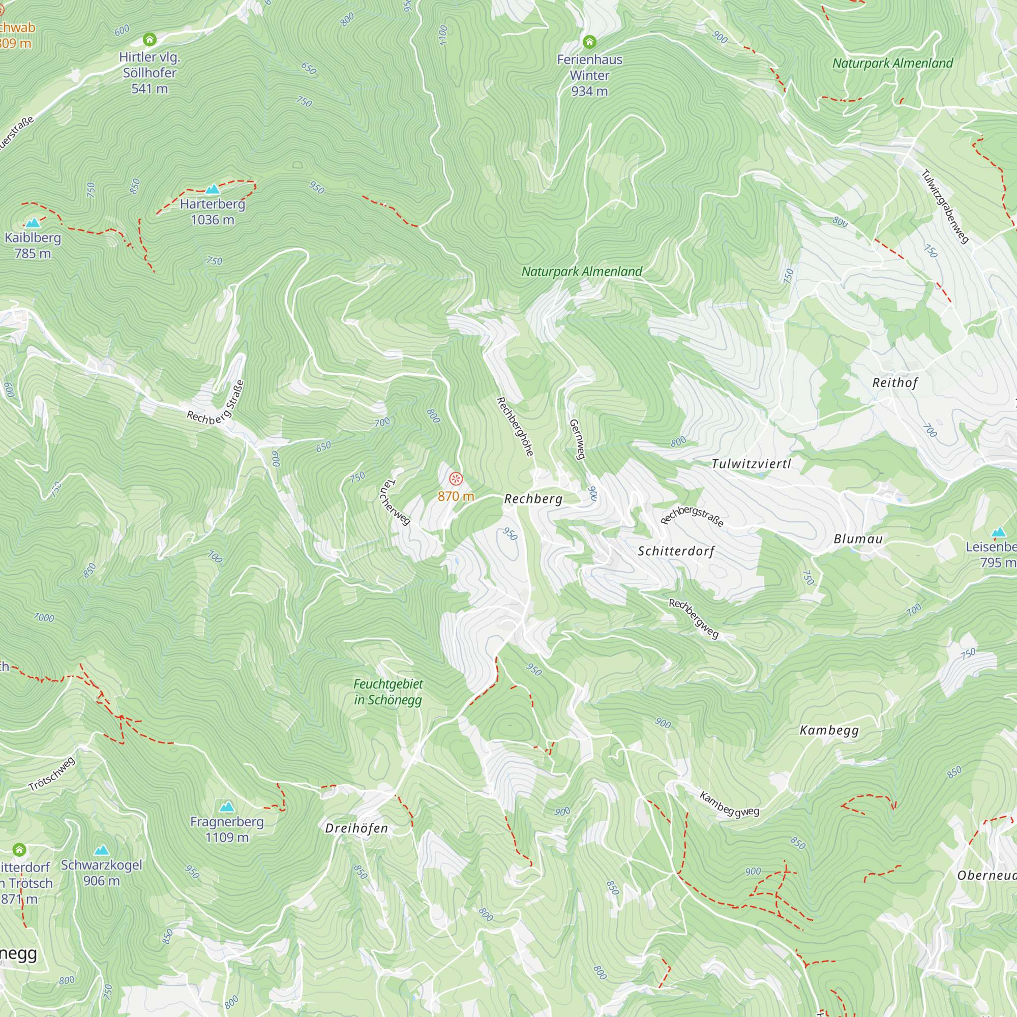 Brandlhof map
