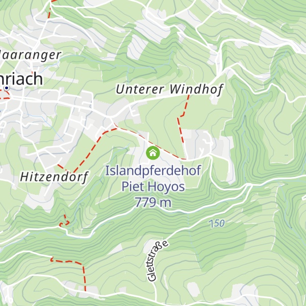 Map of Islandpferdehof Piet Hoyos