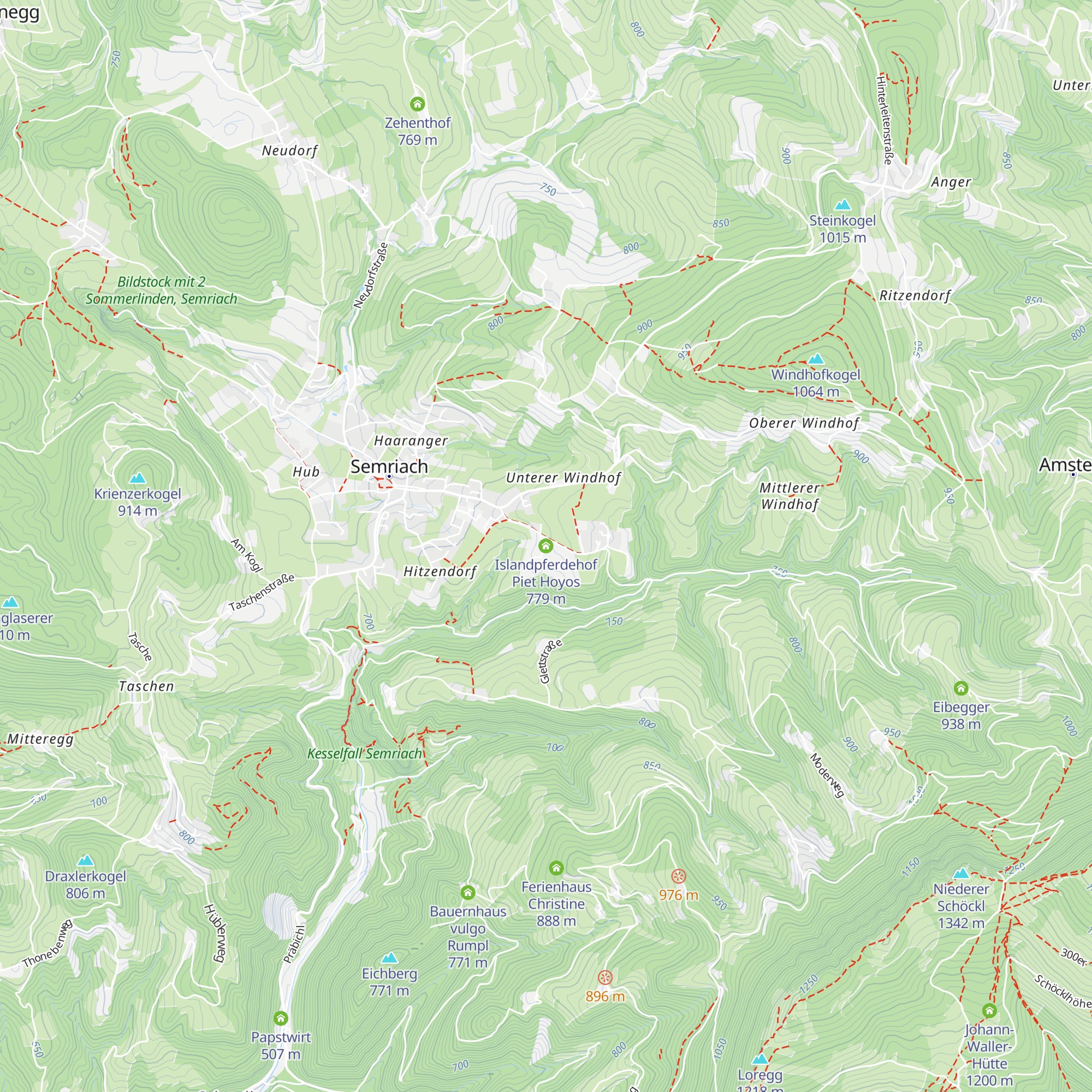 Islandpferdehof Piet Hoyos map