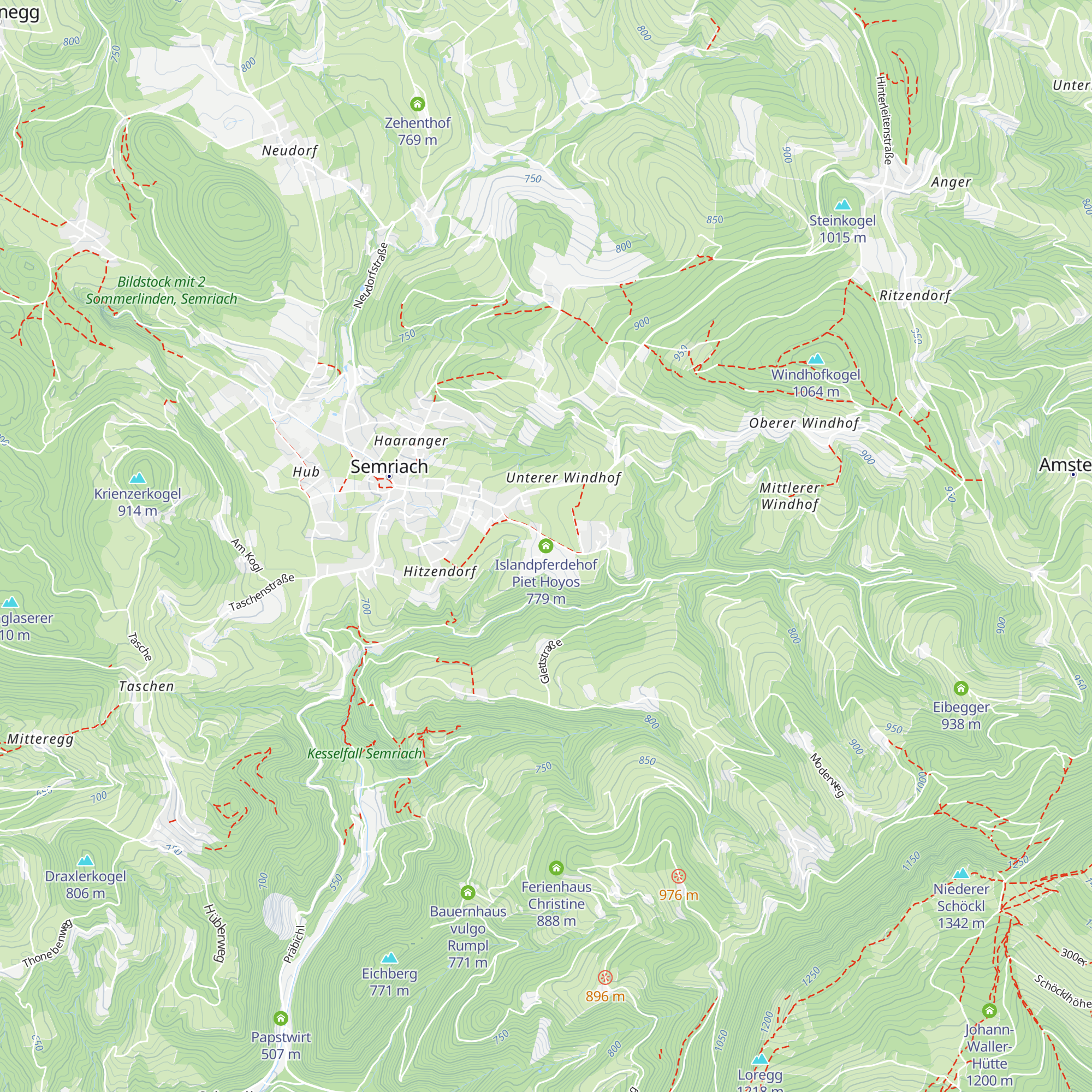 Islandpferdehof Piet Hoyos map