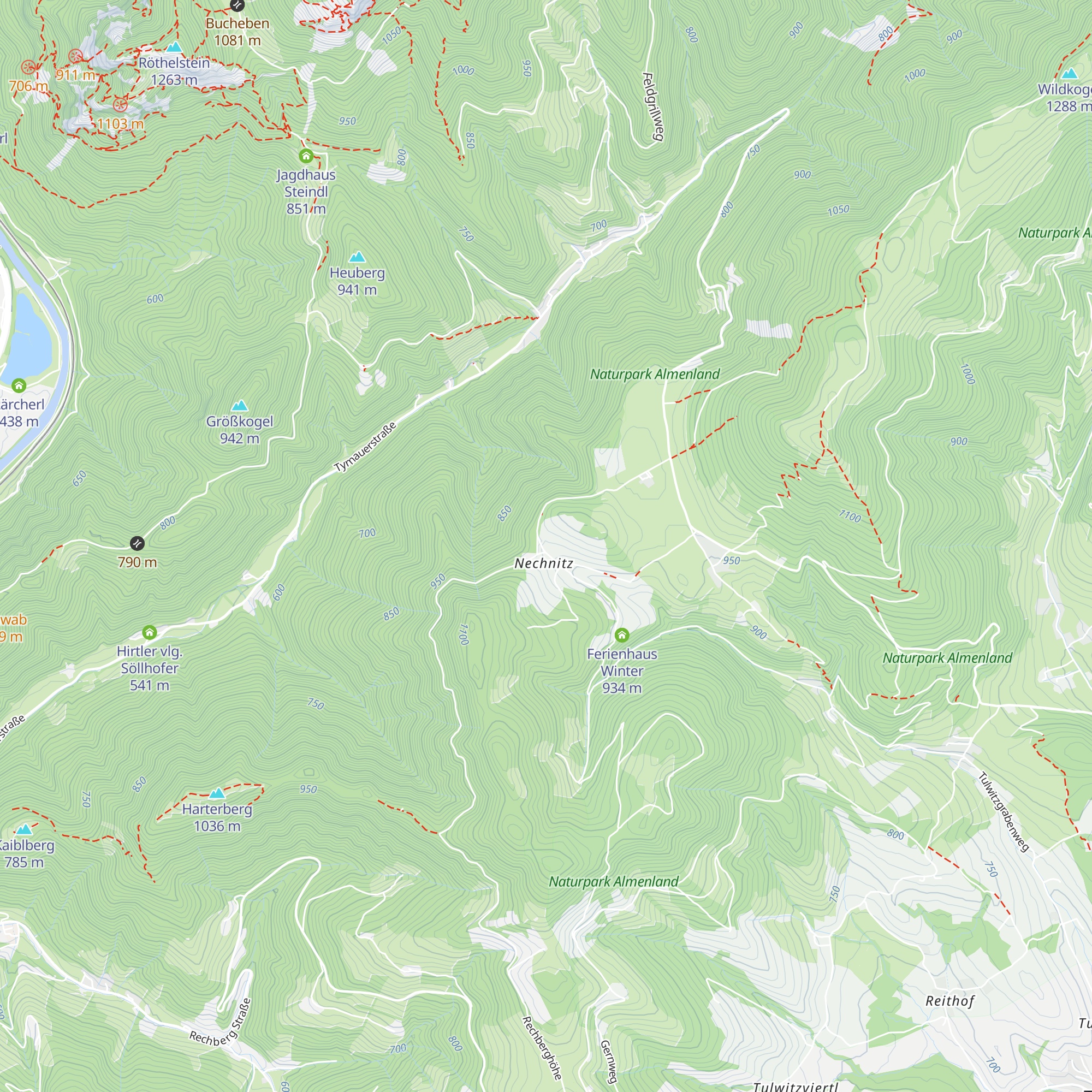 Hahnbauer map