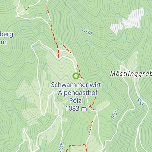 Map of Schwammerlwirt - Alpengasthof Pölzl