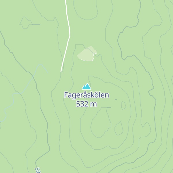 Map of Fageråskölen