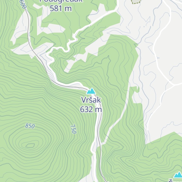 Map of Vršak