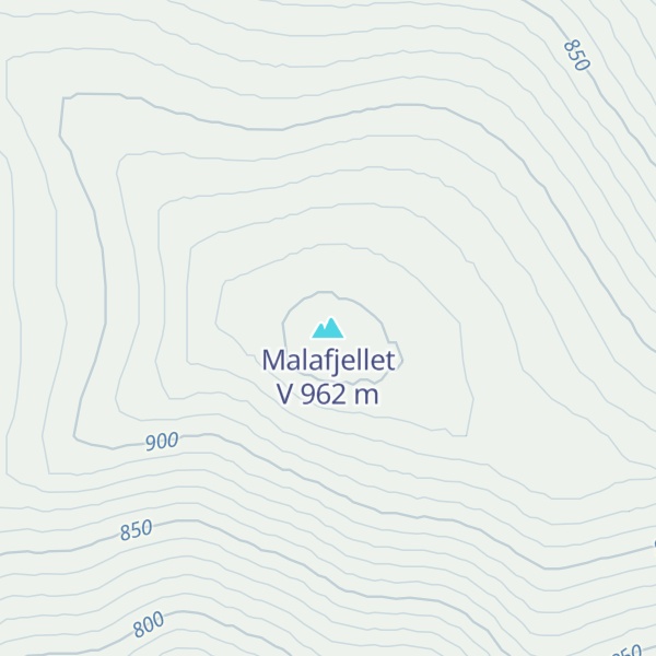 Map of Malafjellet V