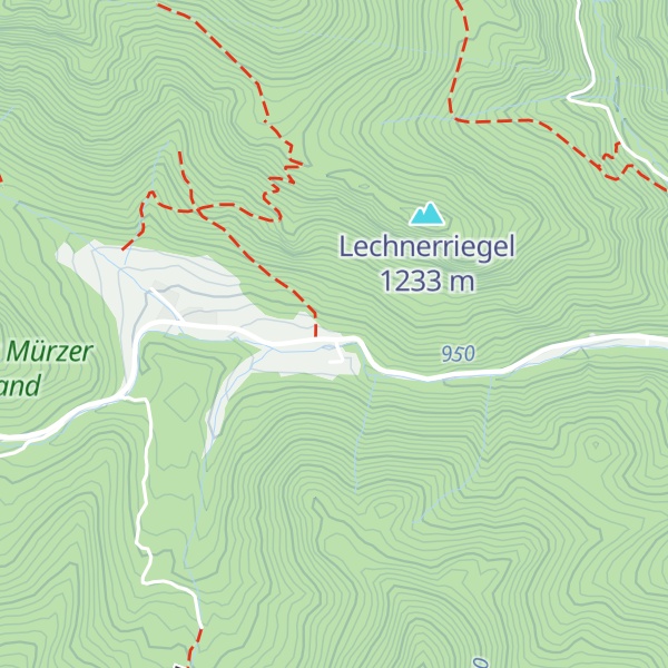Map of Pension Gamsjäger